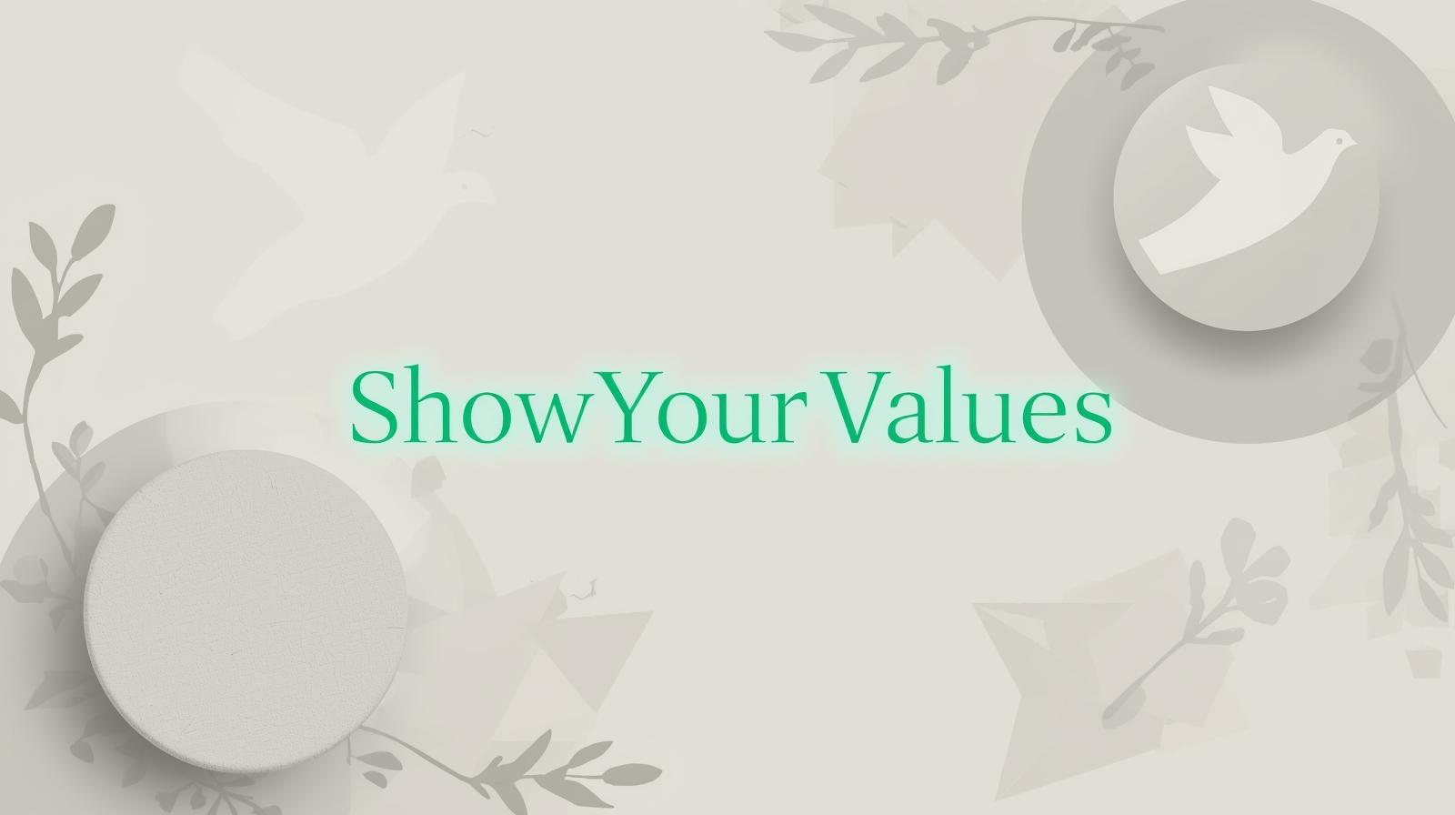 ShowYourValues