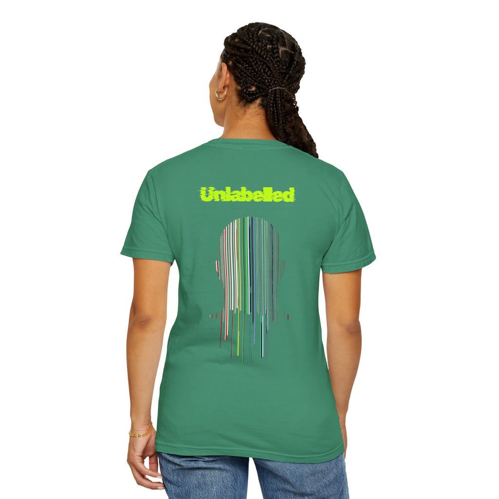 Unisex Garment-Dyed T-shirt - You are Unlabelled Design