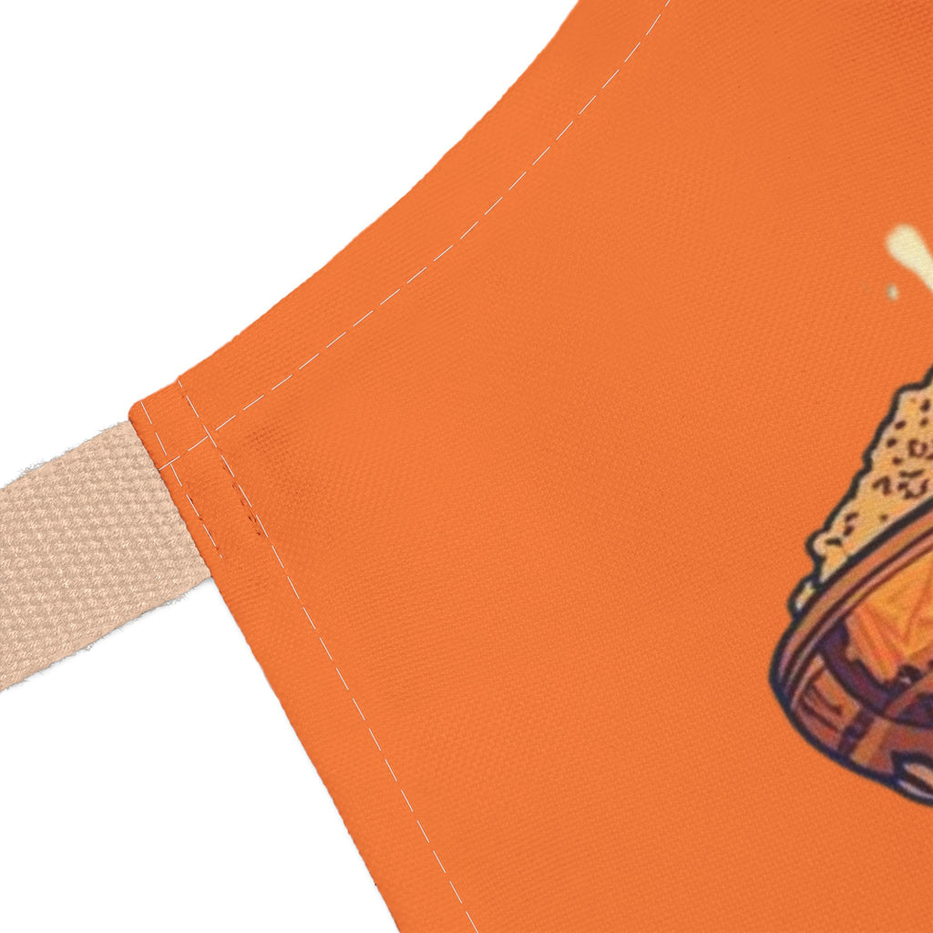 Couscous Power Comic Superhero Apron — Funny Retro Chef Gift