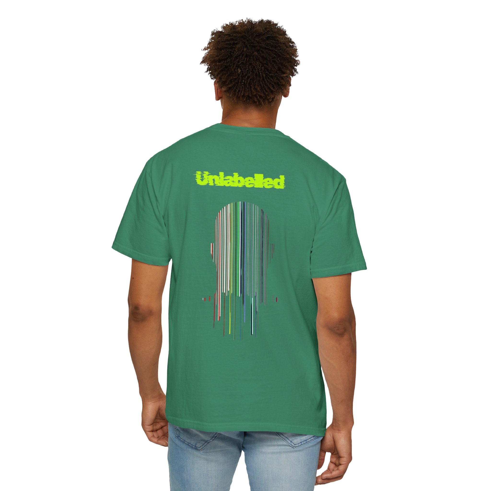 Unisex Garment-Dyed T-shirt - You are Unlabelled Design