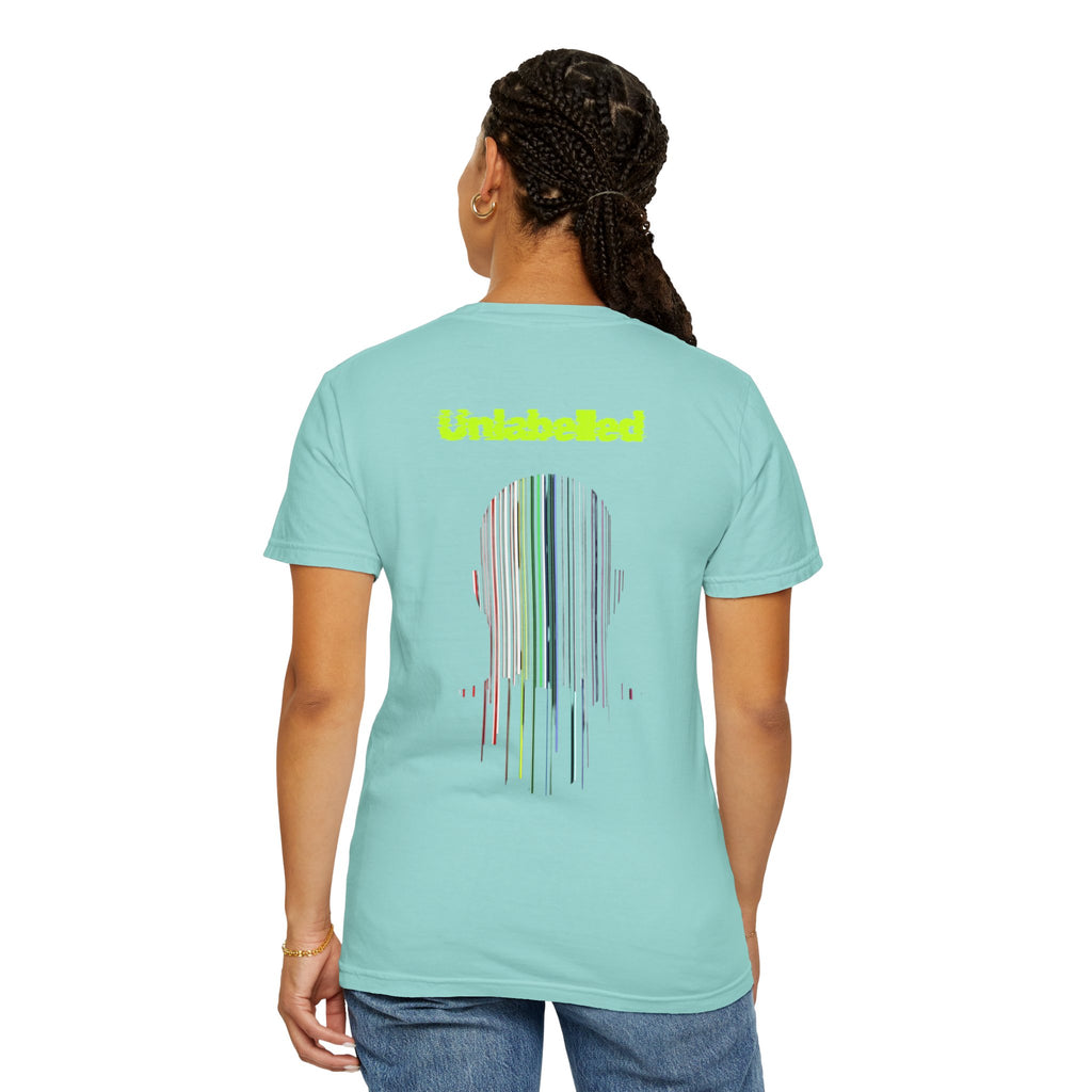 Unisex Garment-Dyed T-shirt - You are Unlabelled Design