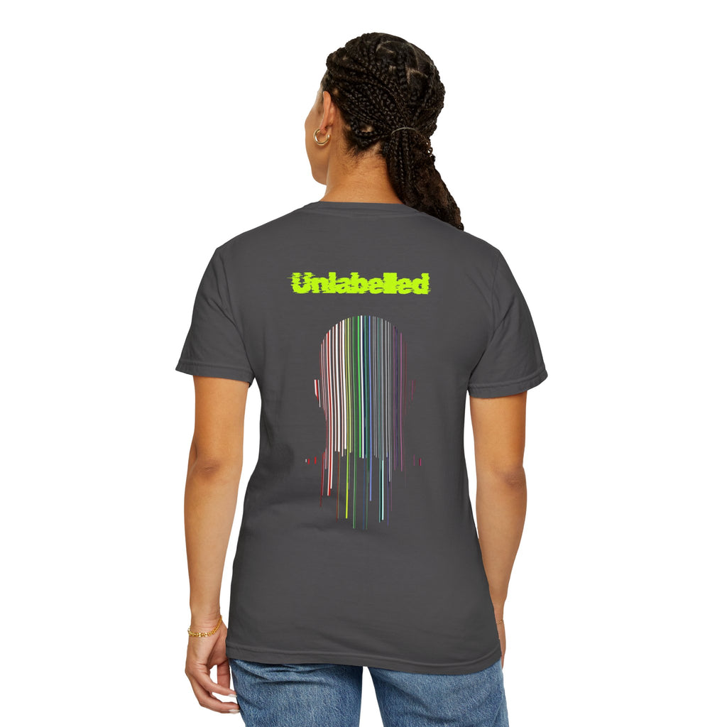 Unisex Garment-Dyed T-shirt - You are Unlabelled Design