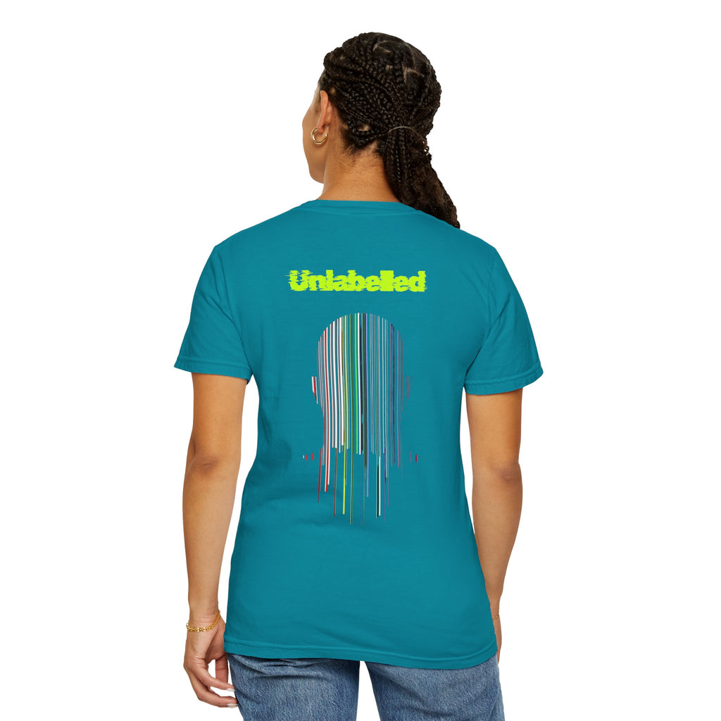 Unisex Garment-Dyed T-shirt - You are Unlabelled Design