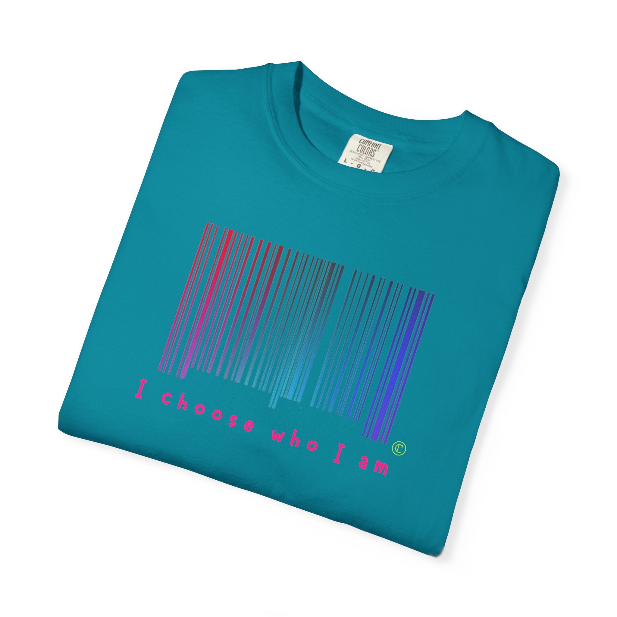 Unisex Garment-Dyed T-shirt - You are Unlabelled Design