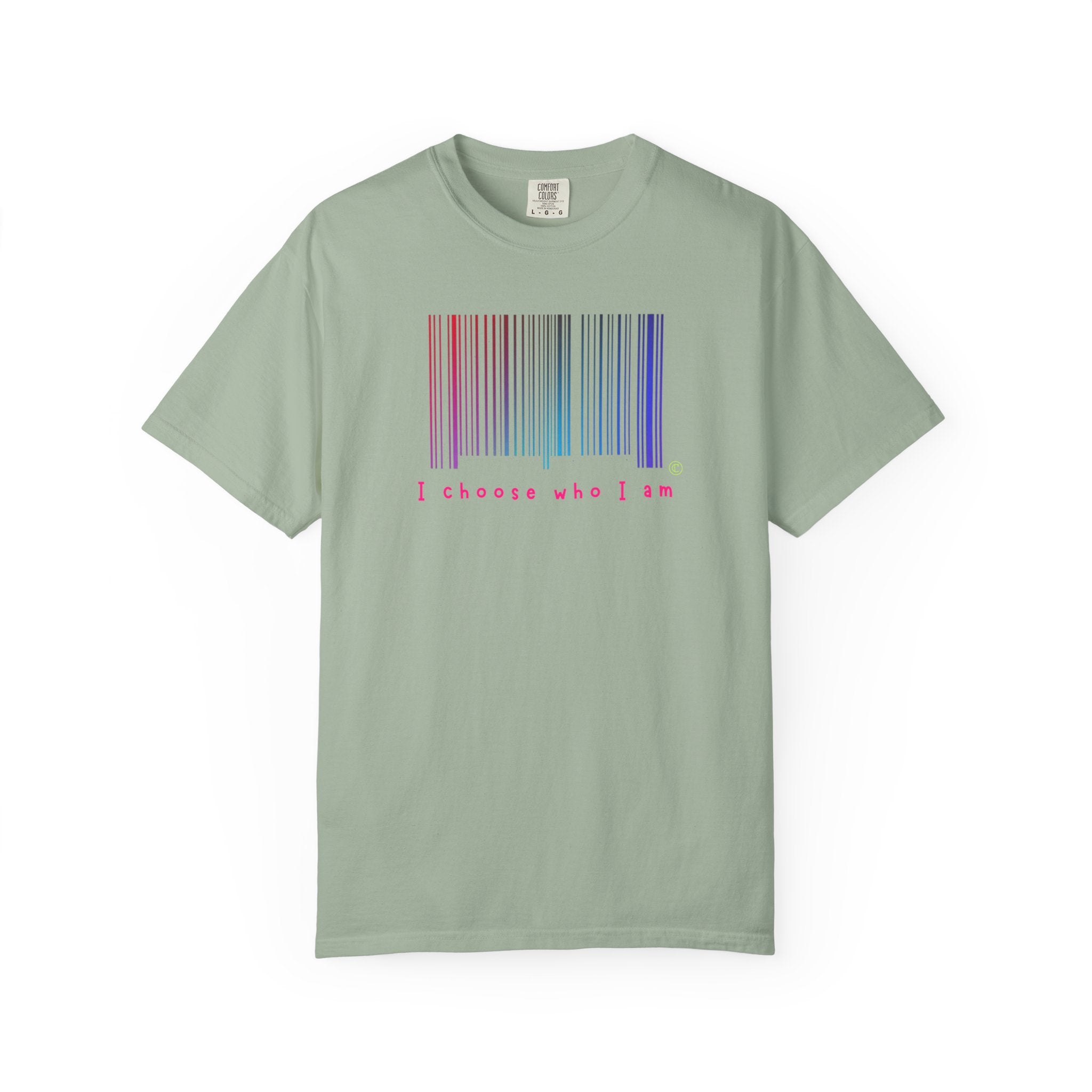 Unisex Garment-Dyed T-shirt - You are Unlabelled Design