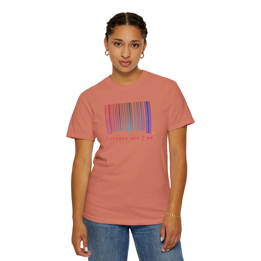 Unisex Garment-Dyed T-shirt - You are Unlabelled Design