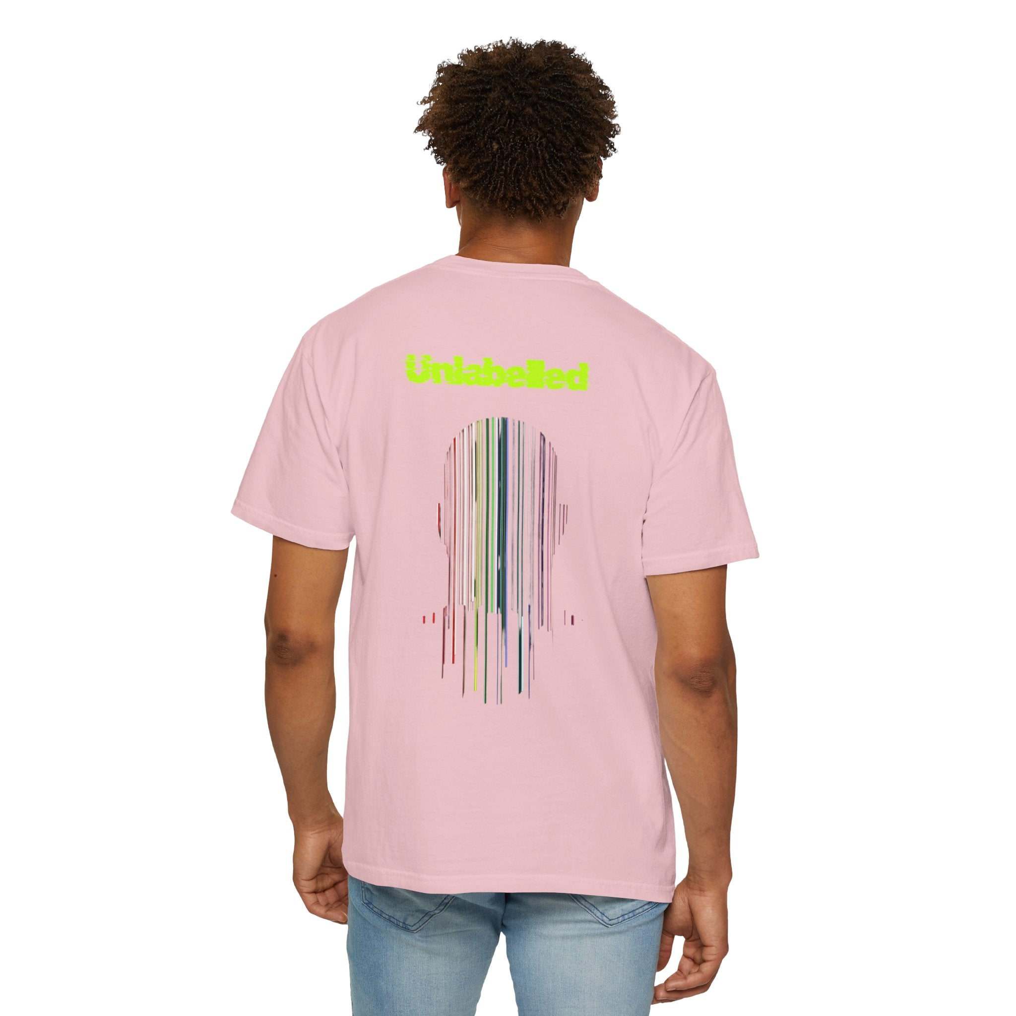 Unisex Garment-Dyed T-shirt - You are Unlabelled Design