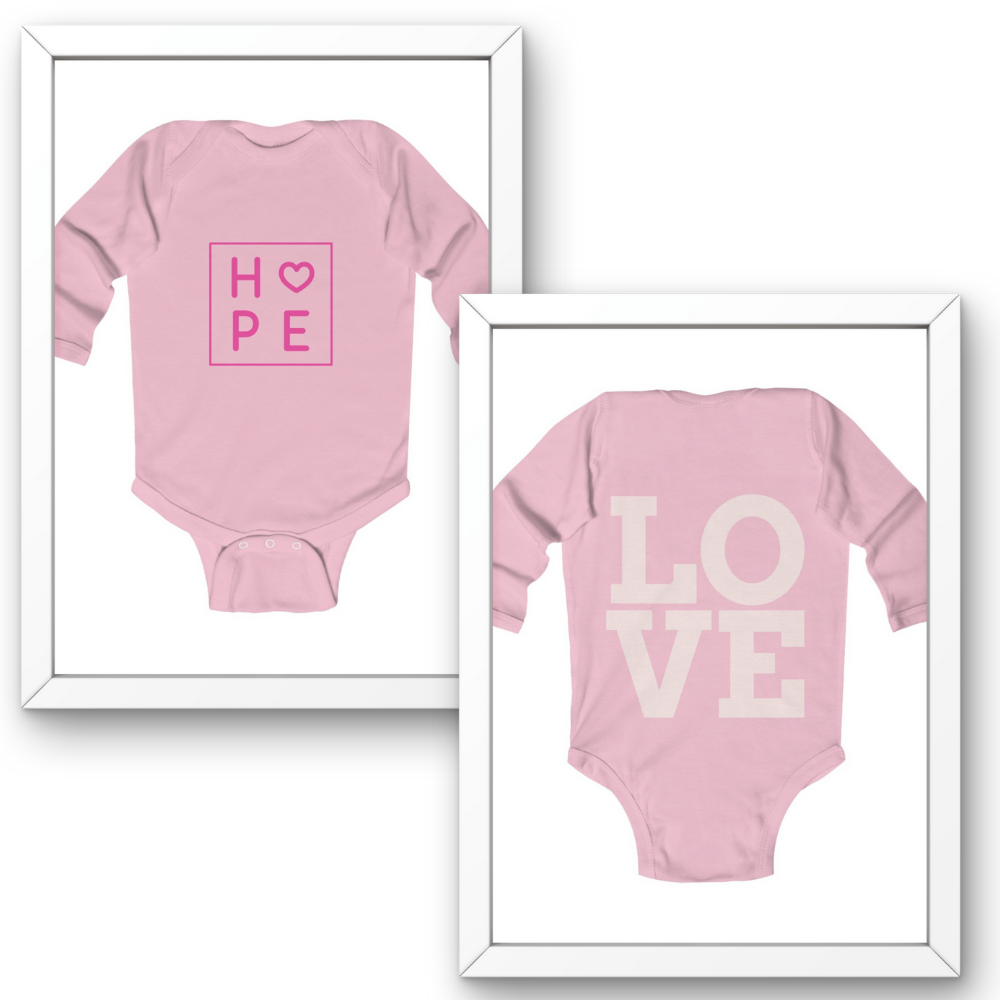 Infant Bodysuit Hope/Love