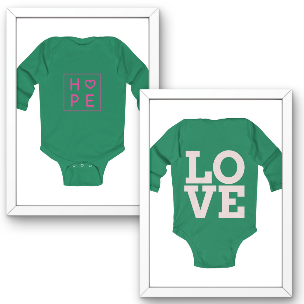 Infant Bodysuit Hope/Love