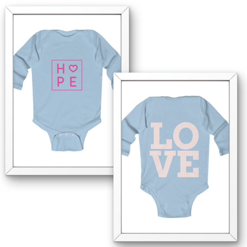 Infant Bodysuit Hope/Love