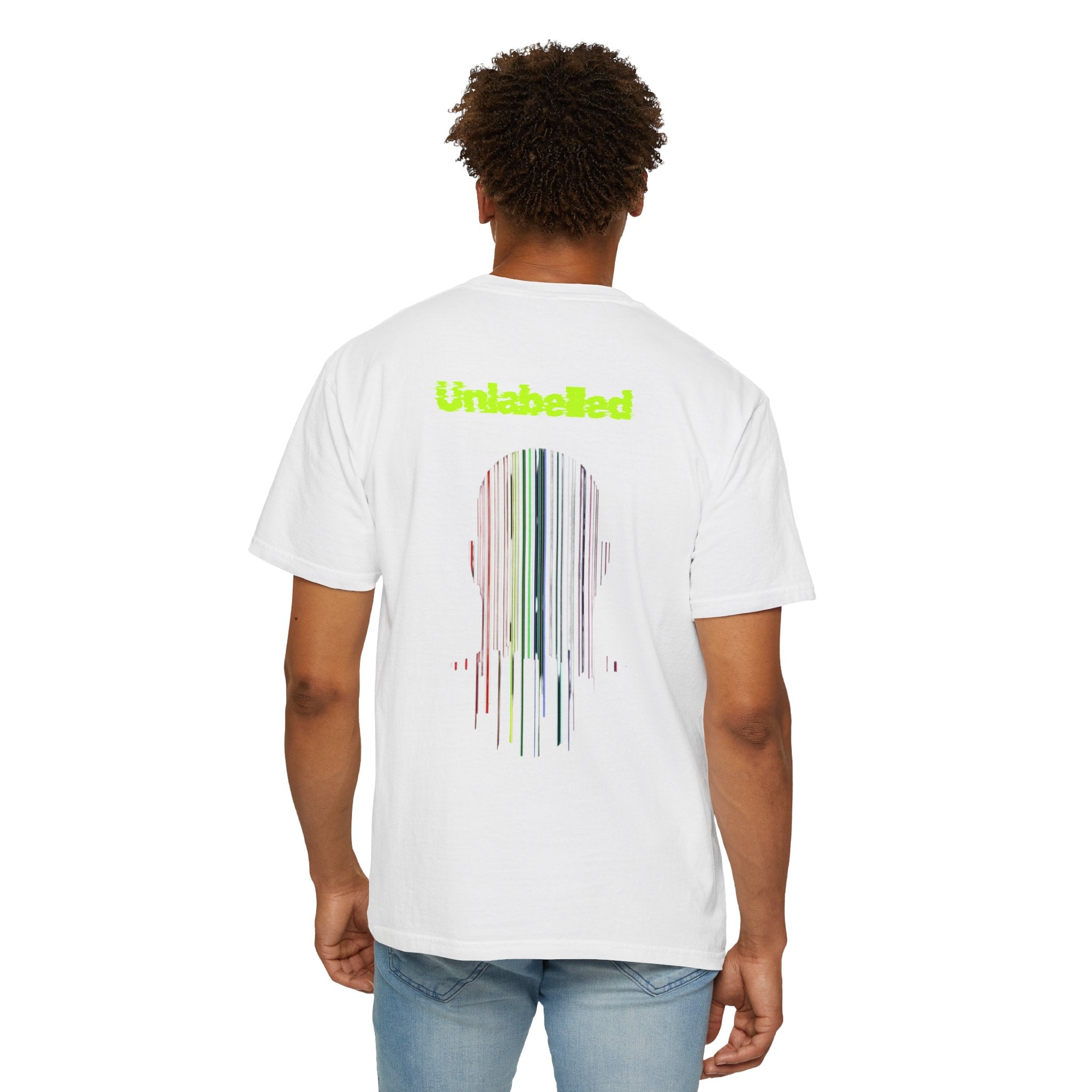 Unisex Garment-Dyed T-shirt - You are Unlabelled Design