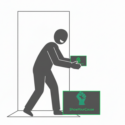 Recieve Your CauseYour message arrives — packed with meaning, ready to make a statement.