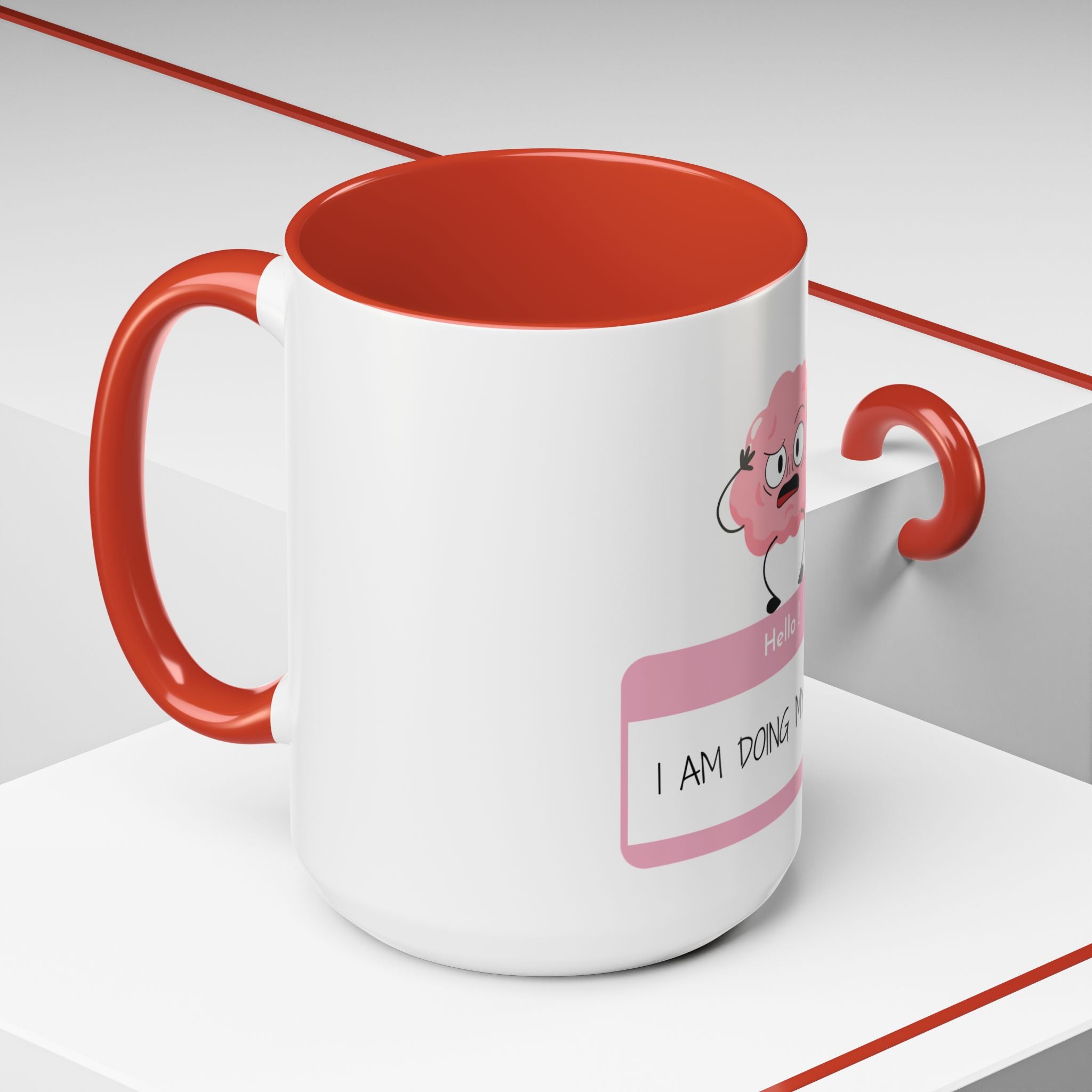 Cute Motivational Coffee Mug - "I AM DOING MY BEST"