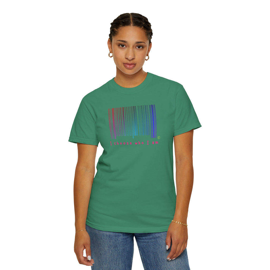 Unisex Garment-Dyed T-shirt - You are Unlabelled Design
