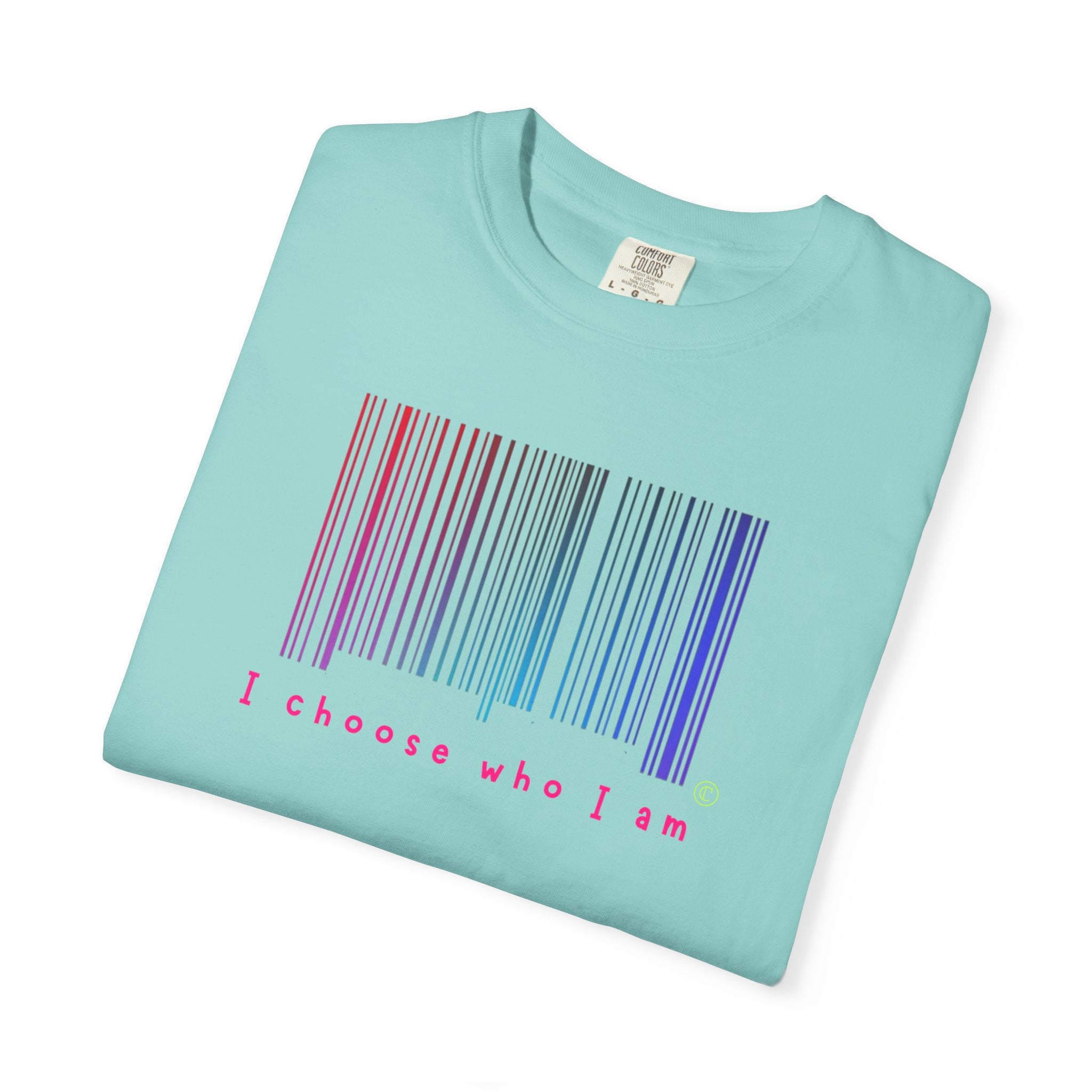 Unisex Garment-Dyed T-shirt - You are Unlabelled Design