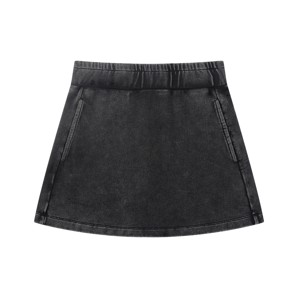 Women's Mineral Wash Mini Skirt
