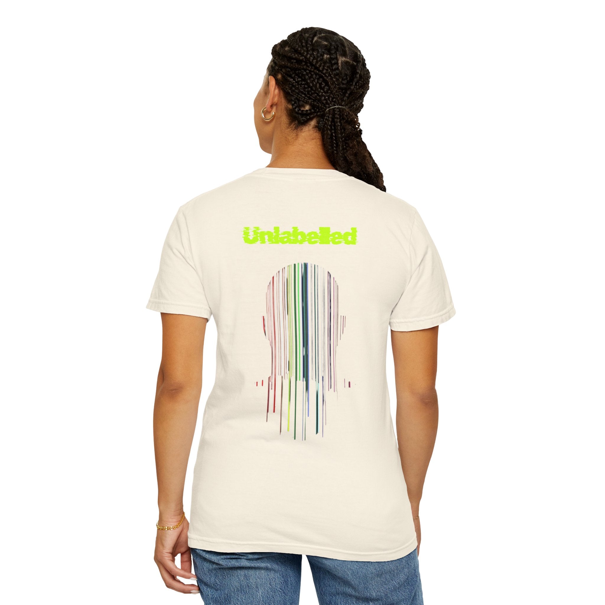 Unisex Garment-Dyed T-shirt - You are Unlabelled Design