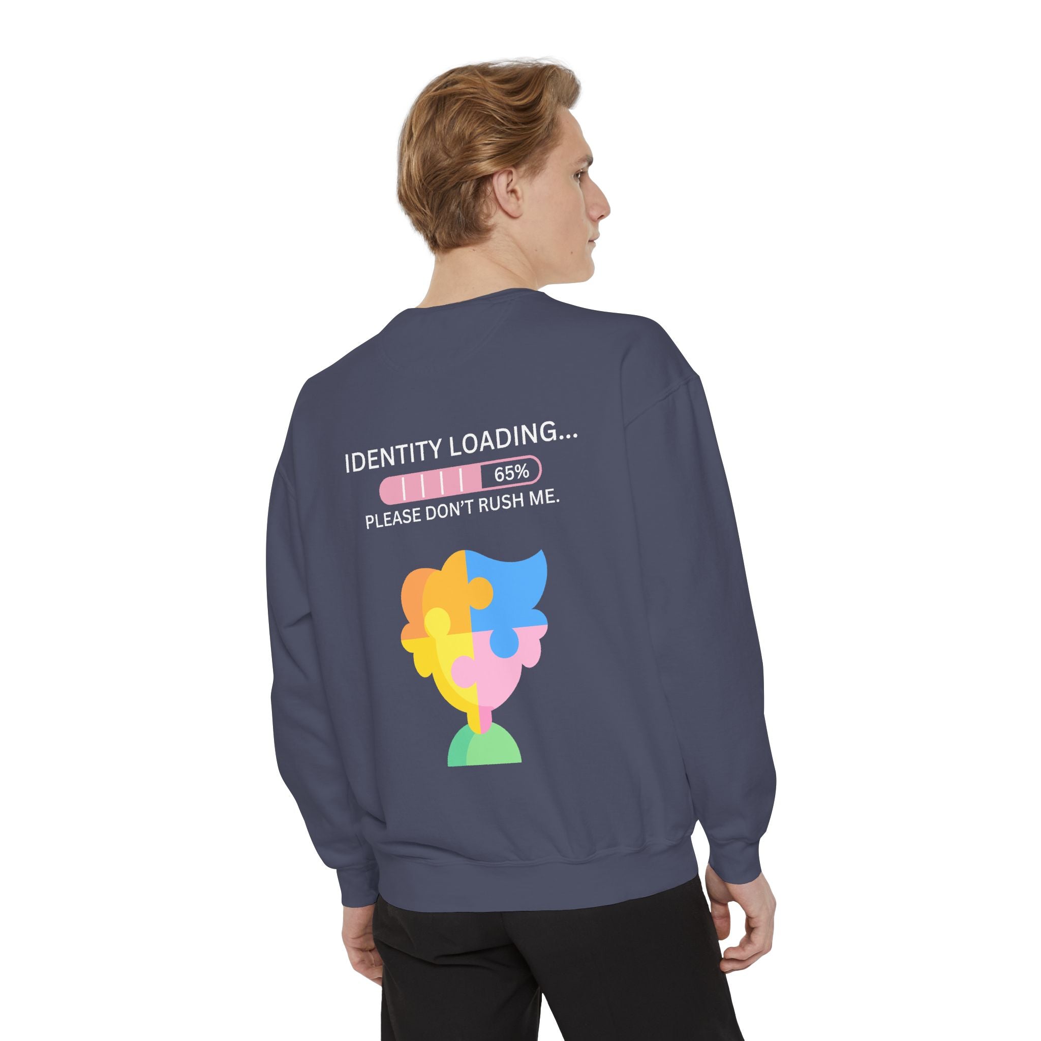 Smiley Faces & Identity Loading Sweatshirt