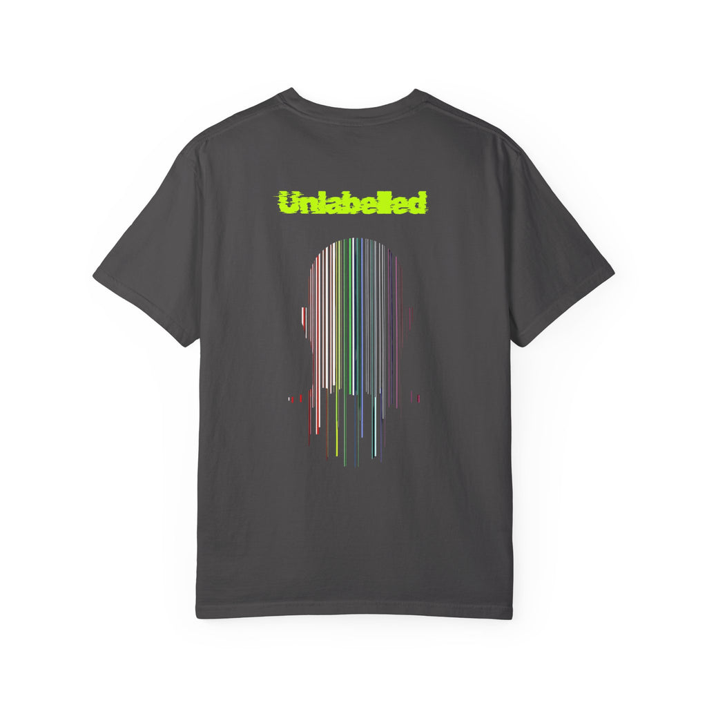 Unisex Garment-Dyed T-shirt - You are Unlabelled Design
