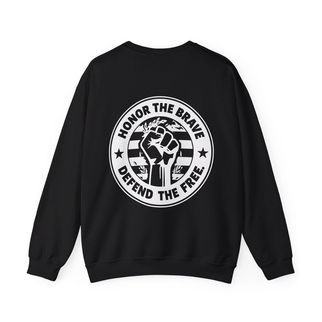 Honoring The Brave Unisex Crewneck Sweatshirt
