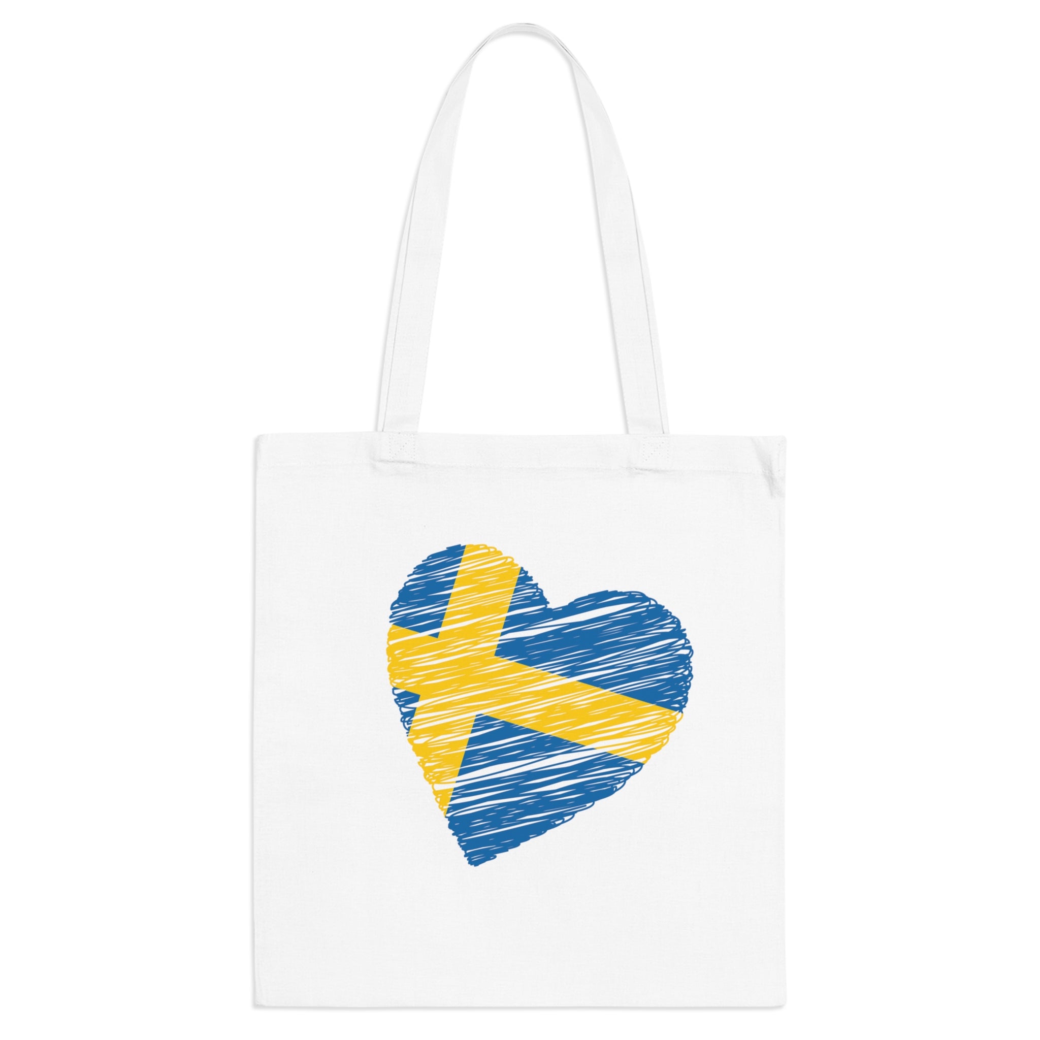 Swedish Idiom Tote Bag, "Var fågel sjunger efter sin egen näbb", Cute Charm Design for Women, Scandinavian Gift, Reusable Shopping Bag,