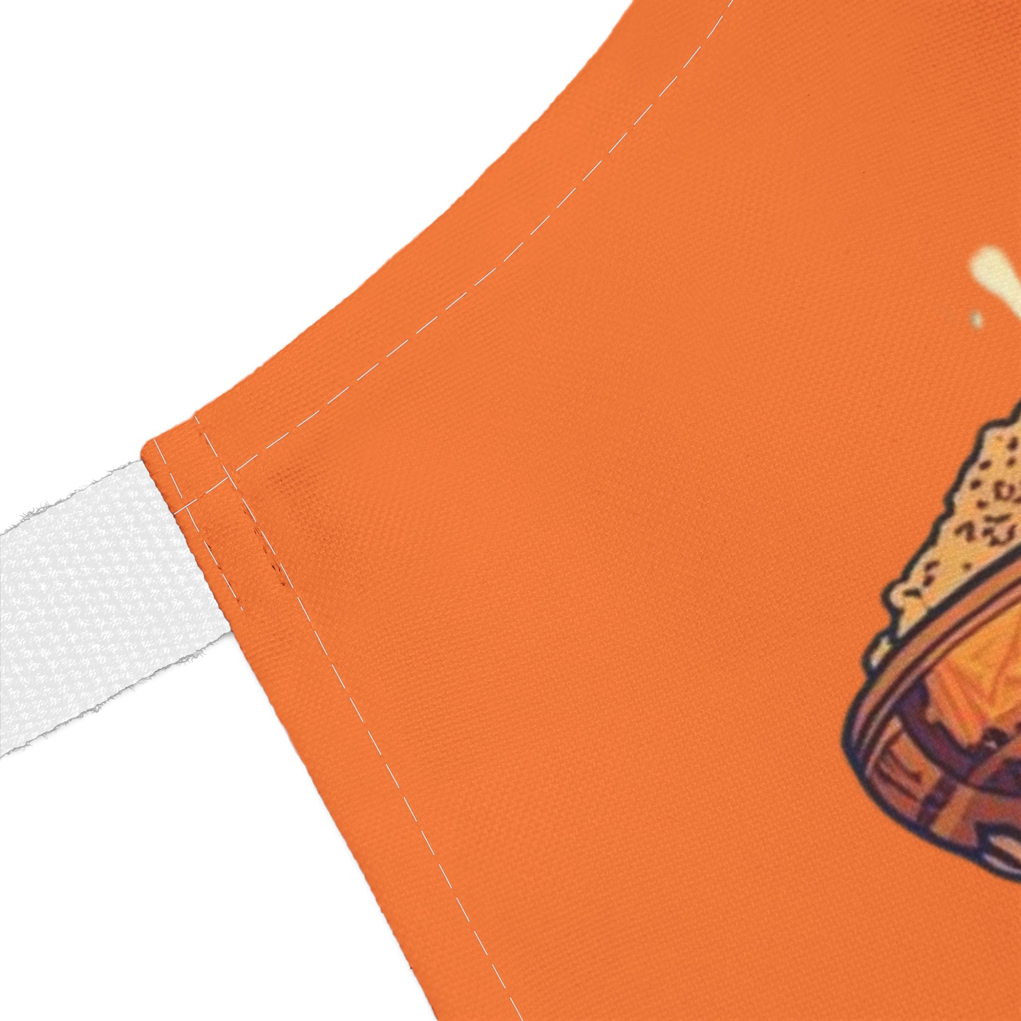 Couscous Power Comic Superhero Apron — Funny Retro Chef Gift