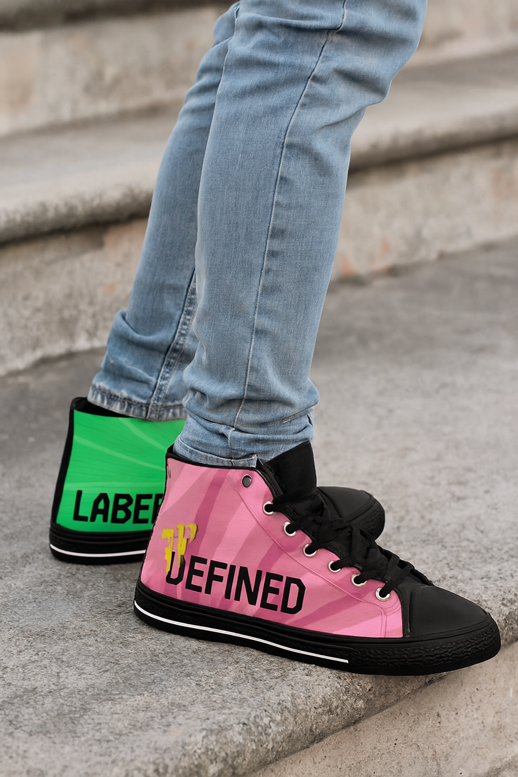 Labelled by others. Defined by self.