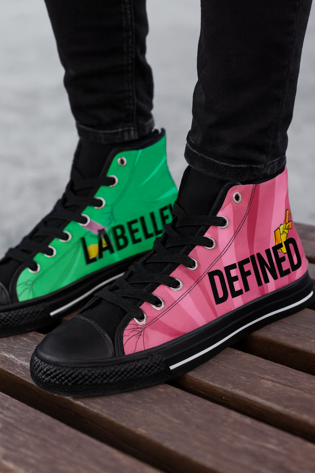 Labelled by others. Defined by self.