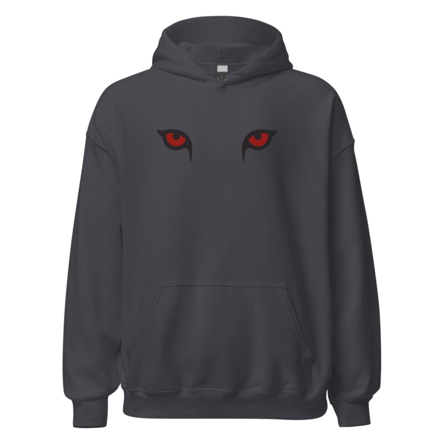 Dark gray hoodie with 'LOVE' graphic design on a white background.
Dark grey hoodie, front red glaring eyes graphic, back red lion head with white claw marks, Atlas Lions text stylized, ShowYourIdentity collection, bold streetwear, Moroccan pride fashion, powerful urban design.
- “3youn li kaychoufou, assad li kayhmi.”
- “Atlas Lions, pride in style.”
- “ShowYourIdentity, show your power.”
- “Min l3youn l’assad, l9owa kayban.”