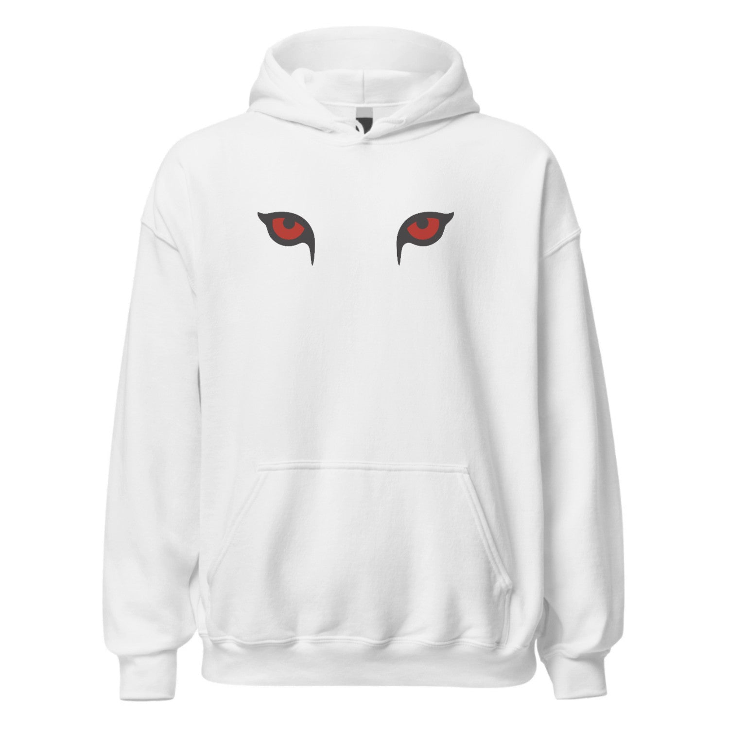White hoodie with red and black eye designs on a white background.
WHITE hoodie, front red glaring eyes graphic, back red lion head with white claw marks, Atlas Lions text stylized, ShowYourIdentity collection, bold streetwear, Moroccan pride fashion, powerful urban design.
- “3youn li kaychoufou, assad li kayhmi.”
- “Atlas Lions, pride in style.”
- “ShowYourIdentity, show your power.”
- “Min l3youn l’assad, l9owa kayban.”